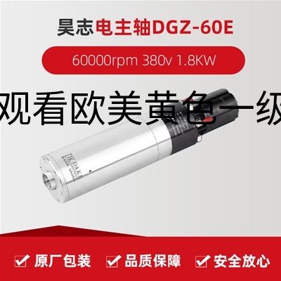 昊志电主轴 DGZ-60E  60000rpm 380v 1.8KW